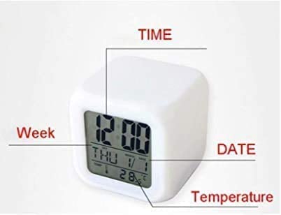 ShopKrafted Color Changing Digital Alarm Clock