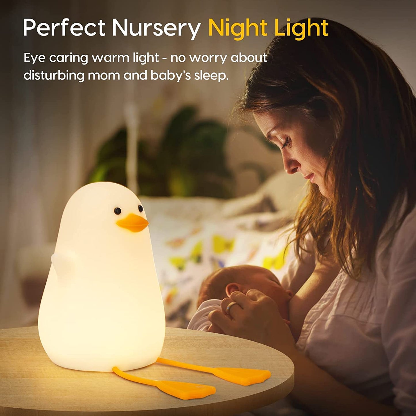 ShopKrafted Squishy Duck Night Light