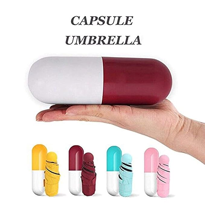 ShopKrafted Everyday Carry Umbrella with Capsule