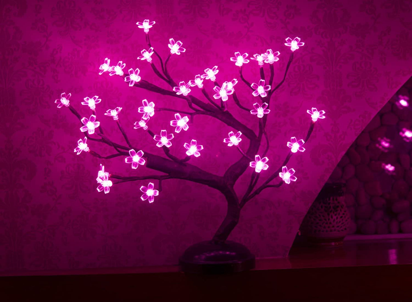 ShopKrafted Cordless LED Blossom Tree Lamp