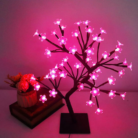 ShopKrafted Cordless LED Blossom Tree Lamp